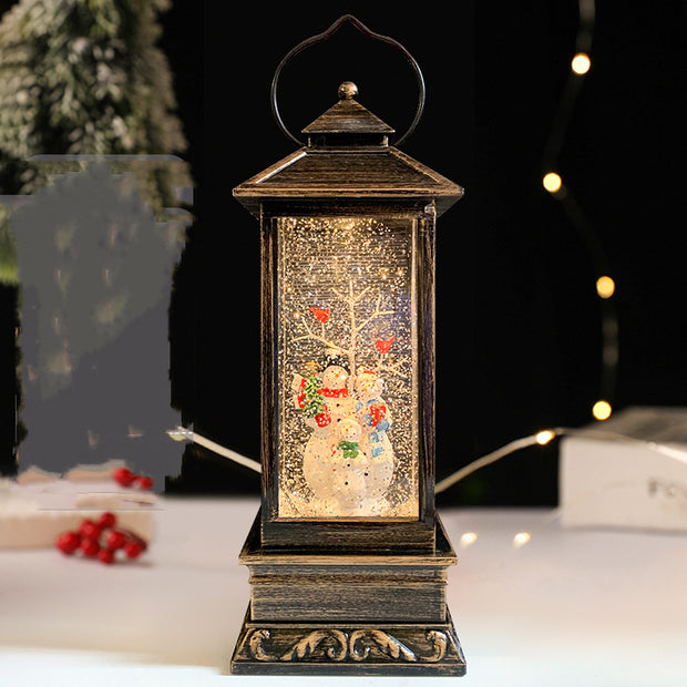 Christmas Snowman Gift Wishing Lamp Nightlight