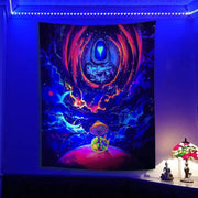 Tree Of Life Nightlight Background Tapestry